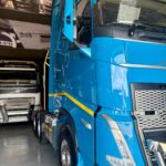 Blue truck